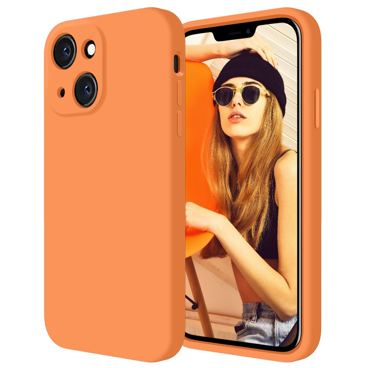 جراب Vizroyi المحسن المقاوم للصدمات لهاتف iPhone 14، [حماية الكاميرا]، تصميم عسكري مقاوم للسقوط لهاتف iPhone 14، جراب ناعم بلمسة ممتازة مقاس 6.1 بوصة، جراب هاتف iPhone 14Cool TPU Cool iPhone 14، وردي