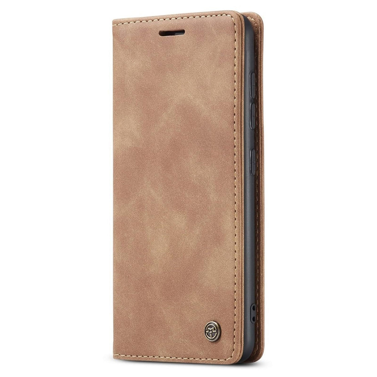 UniqCase Auto-absorbed Leather Shell Protection Wallet Case For Samsung Galaxy A21s - Brown