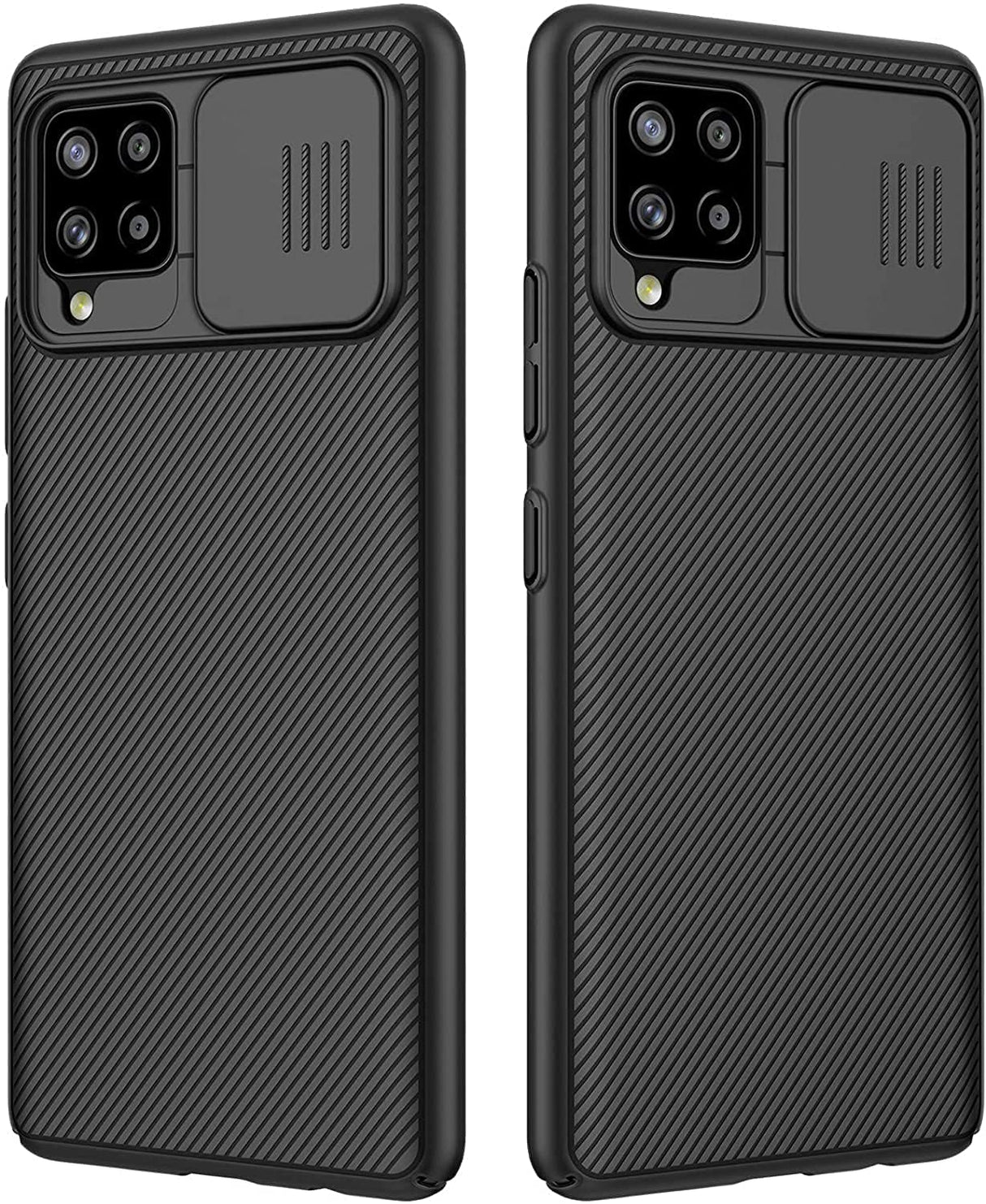 جراب AWH لهاتف Samsung Galaxy A22 4G، جراب Camshield مع غطاء كاميرا منزلق لحماية الخصوصية، ملائم بشكل نحيف، مضاد للانزلاق، مقاوم للخدش والصدمات لهاتف Samsung Galaxy A22 4G