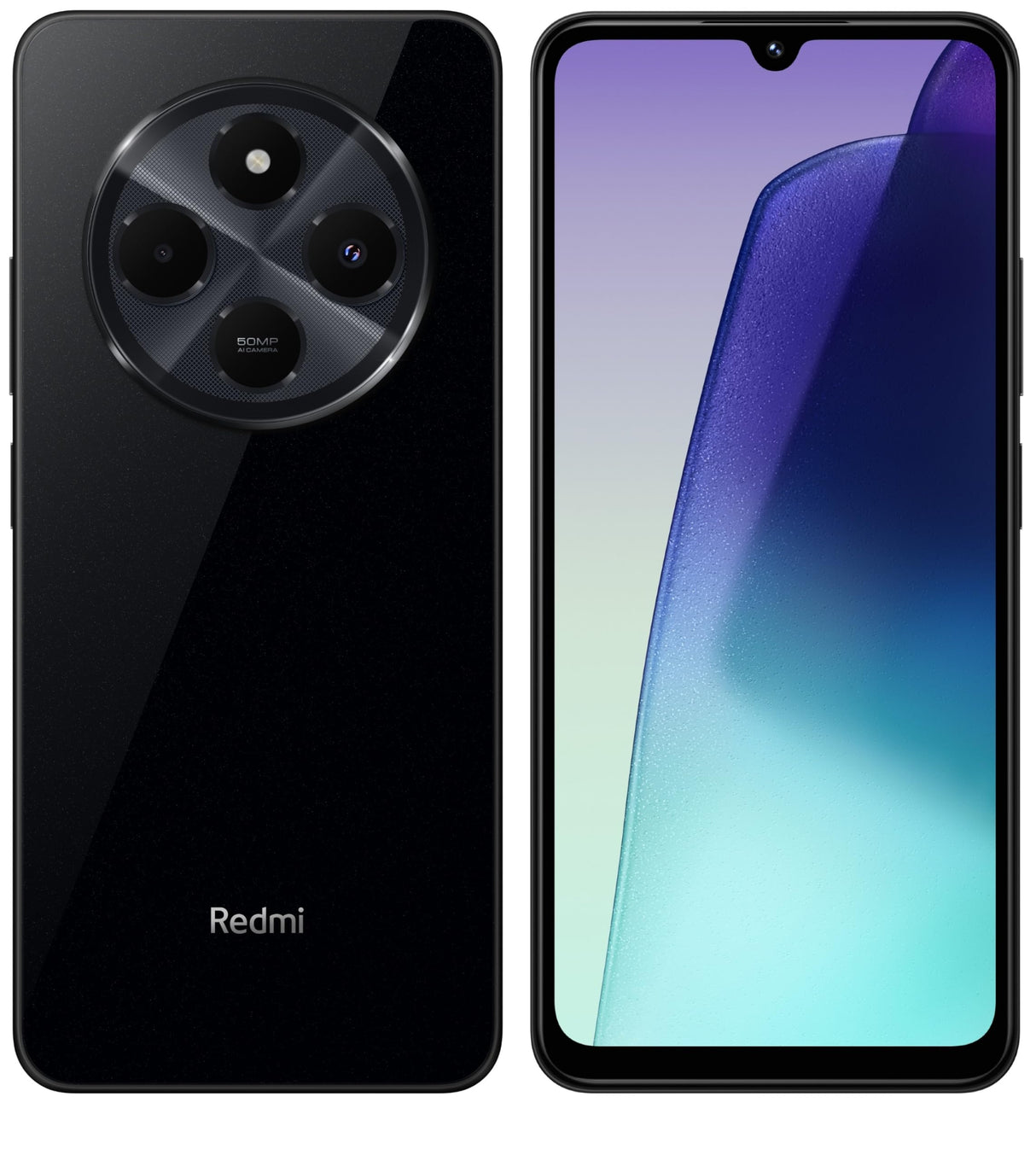 شاومي ريدمي 14 سي، أسود منتصف الليل، ذاكرة وصول عشوائي (RAM) سعة 4 جيجابايت، وذاكرة قراءة فقط (ROM) سعة 128 جيجابايت